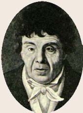 Pierre Bernadau ( 1759-1852), avocat, �crivain, annaliste. ( Portrait anonyme vers 1848. Coll. part.